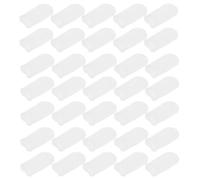 Gatuida 200 Dedales Protectores Transpirables de Tela No Tejida para Limpieza Dental de Perros y Gatos Fundas para Yemas Doble Textura de Perlas Kit de Cuidado Bucal para Mascotas 200