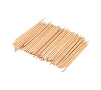 Gatuida 200 piezas Palitos de Madera para Manicura Empujador de Cutículas Multifuncional Removedor para Pedicura y Cuidado de Uñas Fácil Casa y Salón