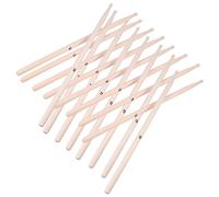 Gatuida 20piezas Baquetas de Madera de Arce Palillos Profesionales para Batería Accesorios Musicales Prácticos