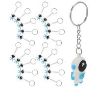 Gatuida 24 Llaveros Mini Astronauta de Pvc Blando, Colgantes Pequeños Azules (3.8 Cm), Recuerdos para Fiestas Infantiles, Premios Escolares y Accesorios para Mochilas, Juguetes