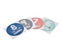 Gatuida 24 Pegatinas Mensuales para Bebés Pegatinas Autoadhesivas para Registros de Crecimiento y Álbum de Fotos de Recién Nacidos