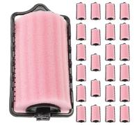 Gatuida 24 rulos de pelo para mujer: rulos de esponja para rizos sin calor, flexibles para dormir, para peinados cortos y largos, herramienta de peluquería de 3,5 cm de diámetro.