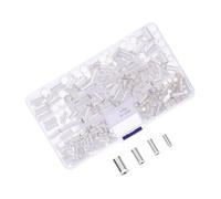 Gatuida 240 piezas Terminales de Cable de Cobre Estañado de Conectores Crimpado Eléctricos Awg Kit de Empalme Cable para Sistemas Eléctricos y Telecomunicaciones