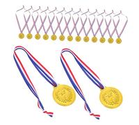 Gatuida 25 De Oro para Recuerdos De Fiesta Infantiles, De Plástico para, Premios De Competición Deportiva, Premios De Participación, Recompensas