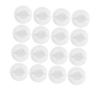 Gatuida 25 Piezas Tope para Cadena de Cuentas para Persianas Verticales Conectores Plásticos para Cordón de Tirador Accesorios Duraderos para Decoración de Ventanas Hogar y Oficina