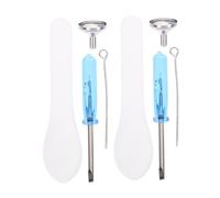 Gatuida 2juegos Mini Embudo Metálico para Urnas Embudo Pequeño de Acero Inoxidable Kit de Llenado con Destornillador para Recuerdos de Cremación Pequeños para Cenizas de Urna Llenador