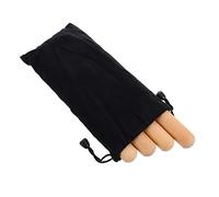 Gatuida 2pares Palos De Ritmo De Madera Para Niño Niña Con Bolsa De Almacenamiento Instrumento De Percusión Clásico De Claves Musicales Para Actividades Educativas y Diversión
