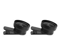 Gatuida 2Pcs21 Celda de Ángulo de Clip Universal para Cámara Y Teléfono Inteligente Móvil Externo en Teléfonos Inteligentes Macro Teléfono Kit Lente Ancha
