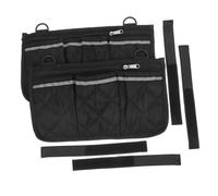 Gatuida 2piezas Bolsa De Almacenamiento Lateral Para Bolsa Multibolsillos Con Banda Reflectante Para Andadores Organizador De Sillas De Ruedas Para Personas Mayores