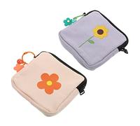 Gatuida 2piezas Bolsa para Guardar Toallas Sanitarias Adorables Bolsas De Almacenamiento Prácticas De De Almacenamiento para Toallas Sanitarias De Soporte De Período para Diario Casa o Via