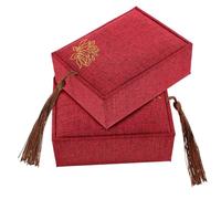 Gatuida 2piezas Caja De Clavos Para Guzheng Fabricada Tela De Algodón Natural Incluye Para Guardar Púas De Instrumento Diseño Elegante y Borla Para Organizar Accesorios De Música Casa o Es