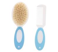 Gatuida 2piezas Cepillo Para Champú Lana Natural Peine Pelo De Pequeños Para Escova Cabelo Bebe Bebes