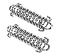 Gatuida 2piezas De Cadena para Perros Amortiguador De Acero Inoxidable Tensor Resistente para Correa para Pasear y Acampar Mascotas