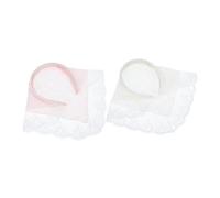 Gatuida 2piezas Diadema Pañuelo Cabeza Bandana de Encaje Accesorios Vintage para Peinados Pañuelos Decorativos para Mujer y Niñas para Fiestas de Jardín y Eventos Casuales