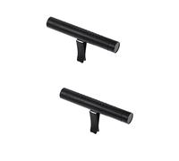 Gatuida 2piezas Difusor De Para Coche De Silicona Con Clip Ventilación y Varilla De Repuesto Ambientador Elegante y Duradero Para Aromaterapia Automóviles Negro