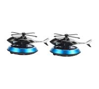 Gatuida 2piezas Difusor De Solar Para Automóvil Adorno De Helicóptero Decorativo Ambientador Para Salpicadero Diseño Elegante Mejora La Experiencia De Conducción Para Tipo De Vehículo