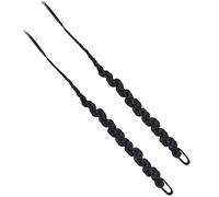 Gatuida 2piezas Extensiones De Coleta Trenzada Peluca Trenzada Larga Aspecto Natural Postizo Para Mujer Extensión De Coleta Sintética Para Usar Fiestas o Eventos Especiales