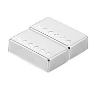 Gatuida 2piezas Funda Metal Cromada Para Pastillas Guitarra Eléctrica Unidades Cubiertas Humbucker