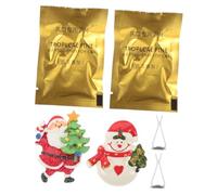 Gatuida 2piezas Porta Perfume Para Coche Clips Navideños Muñeco De Difusor De Aromaterapia Clip Para Ventilación Automotriz Decoración Para Vehículos Para Salida De Aire De Coche Perfume n