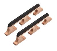Gatuida 2piezas Puente De Banjo De Madera Puente Para Banjo De Repuesto Para Suministro Para Instrumentos Musicales Tocadas De Folk