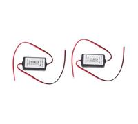 Gatuida 2piezas Rectificador De Potencia para Cámara De Marcha De Automóvil Filtro De Relé De Fácil Instalación Solución para Pantalla Compatible Cámaras De Visión Trasera