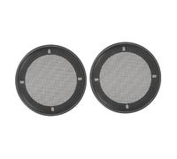 Gatuida 2piezas Rejilla del Altavoz Malla para Altavoz para Negro Protección De Coche