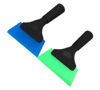 Gatuida 2piezas Scraper De Película Para Autos Herramientas De Alisado Para Ventanas y Decoración Squeegee De Limpieza Mango Para Aplicar Tintado y Vinilos Vehículos