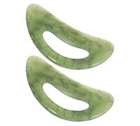 Gatuida 2piezas Tablero de Gua Sha de Resina para Masaje Facial y Corporal Herramienta de Esculpir Músculos para Uso Spa y Hogar