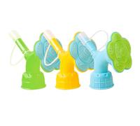 Gatuida 3 Boquillas Aspersor de Riego Portátil para Botellas, Cabezal Rociador de Botella de Plástico Multicolor (verde, Azul, Amarillo) para Jardín y Bonsáis, Boquilla de Pulverización