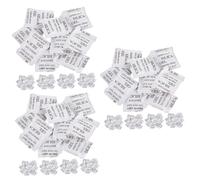 Gatuida 3 Juegos Absorbedores De Humedad Para Dormitorios Paquetes Absorbentes Paquetes Absorbentes De Humedad Bolsas Absorbentes De Humedad Bolsitas Bolsas Para Polvo De 100 Uds * 3