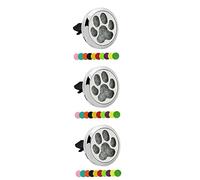 Gatuida 3 Piezas aceite esencial para coche clip de ventilación del coche aire del ambientador de difusor clip de ventilación de de aromaterapia auto