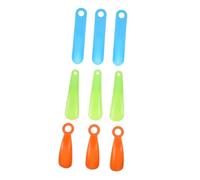 Gatuida 3 piezas Calzadores de Plástico para Zapatos Prácticos de Colores Surtidos Diseño Ergonómico para Facilitar Calzado para Personas Mayores y Embarazadas