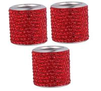 Gatuida 3 Piezas Collar Para Asiento De Coche Cuello Del Reposacabezas Anillo De Varilla Molduras Interiores De Autos Decoración De Poste De Coche