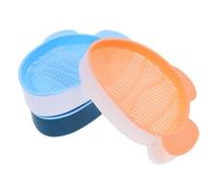 Gatuida 3 Piezas Kit de Macetas Hidropónicas para Hierba de Gato sin Caja Ligera de Plástico con Bandeja Extraíble para Interior Doméstico Facilitan Germinación y Sencillo