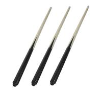 Gatuida 3 Piezas Mini Palos de Billar Cortos de Madera para Diseño Seguro sin Astillas Portátiles para Casa Escuela y Exteriores Accesorios de Mesa de Billar para Jóvenes Jugadores