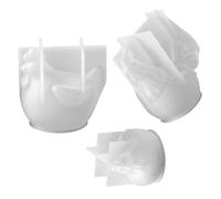 Gatuida 3 Piezas Molde de Silicona para Manualidades de Resina Diseño 3d de Gallina para Decoración de Pascua y Chocolate, Material Flexible y Multiusos para Arte y Joyería