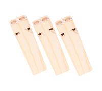 Gatuida 3 Piezas Orff Juguetes Musicales Juguetes De Música Para Pequeños Juguete Que Suena Pequeño Silbato De Juguete Instrumentos De Bebe Silbato De Tren Para De Madera Beige