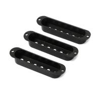 Gatuida 3 piezas Pickup Cover para Guitarra Eléctrica Carcasa de Plástico Abs Resistente y Duradera de Compatible con Pastillas Single Coil y Humbucker Accesorio Esencial para Reemplazo y