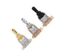 Gatuida 3 Piezas Selector De Pastillas Para Guitarra Eléctrica De Posiciones Interruptor De Pastillas De Metal Para Cambiar Conciertos o Ensayos
