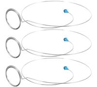 Gatuida 3 Piezas Soporte de Alambre para Lupa de Reparación de Relojes Accesorio Portátil de Duradero Soporte Ajustable para Lupa de Relojería para Fijación Segura