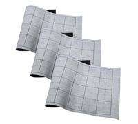 Gatuida 3 Piezas Water Writing Cloth For Calligraphy Practice Reusable Grey Mat For Students Portable And Durable Design Simulates Xuan Paper Texture