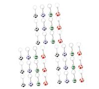 Gatuida 3 Series Llavero De Futbol Juego De Fútbol Llaveros A Granel Para Y Fiesta De Futbol Decoraciones De Llavero Deportivo Llaveros De Fútbol Para Planchar 12 Piezas X 3