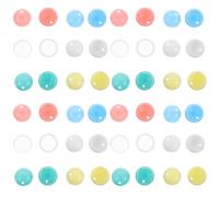 Gatuida 30 cápsulas para máquinas expendedoras: Bolas de plástico navideñas para - Huevos vacíos de 25 mm para recargas de máquinas de chicles y Bolas de Bingo.