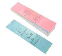 Gatuida 30 Piezas Marcador de Lectura Escrituras, Marcadores de Libros Religiosos, Papel, Diy, Inspirador, 30 Uds, para Libros y Estudio Bíblico, para Mujeres