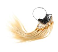 Gatuida 30 piezas Muestras de Color de Cabello Real para Peluquería Muestras para Prueba de Tinte Muestrario Profesional para Salón Cabello Natural Kit Fácil de Llevar