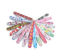 Gatuida 30 Piezas Tiras De Pulido Para Pulir De Uñas Esponja Impresa Juego De Herramientas De Manicura Incluyendo Bloque Para Lijar Uñas y Limas Pulidoras Para Uso Profesional