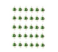 Gatuida 30piezas Colgantes De Setas Para Joyería Diy Charm De Pendant De Hongos Para Collares Pulseras Y Accesorios Decorativos Verde