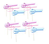 Gatuida 30piezas Varita De De Cinta Decorativa Unidades De Serpentinas para Bodas Accesorios para Fiestas para Decoración De Boda y Celebración De Cumpleaños