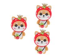 Gatuida 3piezas Clip De Aromaterapia Para Ventilación De Automóvil Decoración Divertida De Perro De Cuento Para Oficina y Hogar Accesorio Duradero y Estiloso