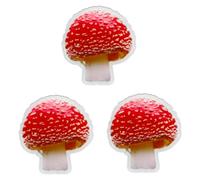 Gatuida 3piezas Clip De Ventilación De Coche Forma De Seta Decoración Divertida y Funcional Para Ambientador De Automóviles Accesorio De Aire Acondicionado Para Crear Agradables